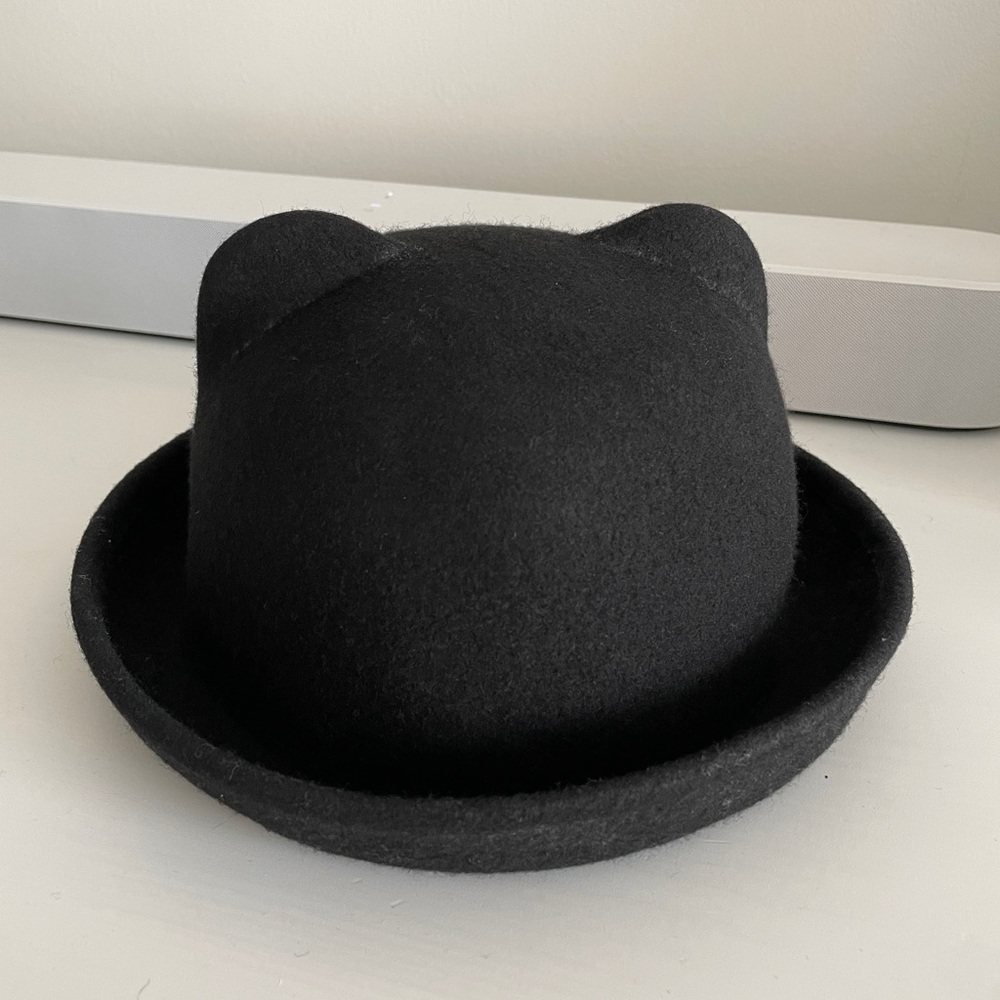 Cutest wool hat with ears!